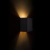 LOPE W 25/14 fali lámpa  Polycotton fekete/réz fólia 230V LED E27 15W