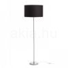 NYC/RON 40/25 állólámpa  Polycotton fekete/króm 230V LED E27 15W
