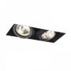 ELECTRA II  fekete  12V LED G53 2x15W