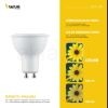 Technik LED Izzó Spot Alu-Plastic 7W GU10 100° 6000K (520 lumen)