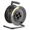 Technik Professional Kábeldob 4-er 50m 1,5mm2 (fekete) 16A