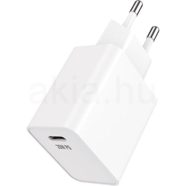 Technik Hálózati Adapter USB-C (fast charger) 20W Fehér