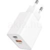 Technik Hálózati Adapter USB A+C  (fast charger) 20W Fehér