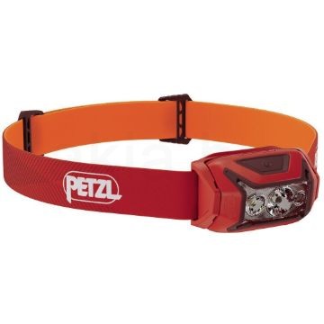 Petzl Fejlámpa ACTIK 2025 (+3AAA - tartozék) (450 lumen) Piros