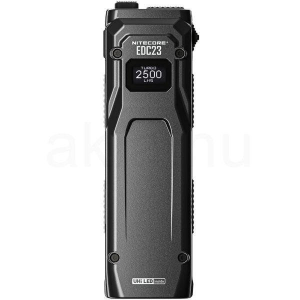 Nitecore Elemlámpa EDC23 (Beépített Li-ion) 2 x NiteLab UHi 25 (2500 lumen)