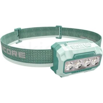 Nitecore Fejlámpa HA23UHE (3x AAA/akkumulátor) 4x MCT UHE LED (600 lumen) Zöld