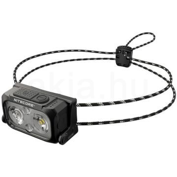 Nitecore Fejlámpa NU21 (akkumulátoros - tartozék) HP LED (360 lumen) Fekete